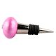 Solid Dark Neon Pink Ceramic Floral Wine Stopper Online